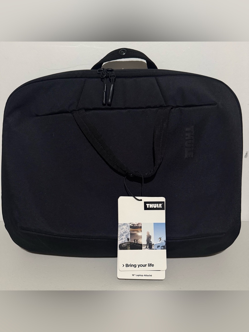Thule 16" Laptop & Tablet Attaché Subterra 2 Black Travel Bag with Strap